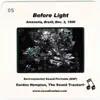 Before Light album lyrics, reviews, download