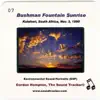 Bushman Fountain Sunrise album lyrics, reviews, download