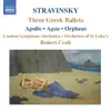 Stravinsky: Three Greek Ballets album lyrics, reviews, download