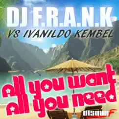 All You Want, All You Need - Single by DJ F.R.A.N.K & Ivanildo Kembel album reviews, ratings, credits