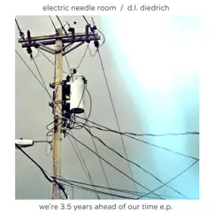 We're 3.5 Years Ahead of Our Time - EP by Electric Needle Room & DL Diedrich album reviews, ratings, credits