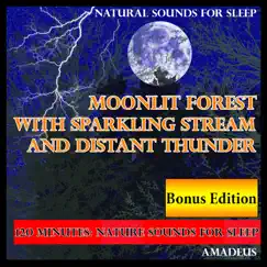 Natural Sounds for Sleep: Moonlit Forest with Sparkling Stream and Distant Thunder: Bonus Edition by Amadeus album reviews, ratings, credits