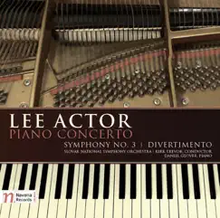 Lee Actor: Piano Concerto by Daniel Glover, Slovak National Symphony Orchestra & Kirk Trevor album reviews, ratings, credits