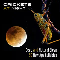 Crickets at Night: Deep and Natural Sleep - 50 New Age Lullabies and Calming Background Music for Relax & Restful Sleep (Trouble Sleeping, Insomnia) by Various Artists album reviews, ratings, credits