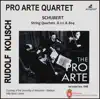 Kolisch-Pro Arte Rarities: Schubert – String Quartets, D. 112 & D. 804 (Live Historical Recordings) album lyrics, reviews, download