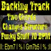 Backing Track Two Chords Changes Structure Ebm7 Gm7b5 song lyrics