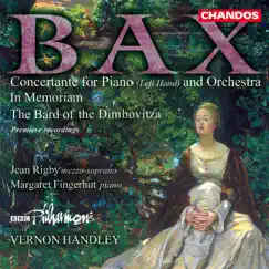 Bax: Bard of Dimbovitza, In Memoriam & Concertante for Piano by Vernon Handley, BBC Philharmonic, Jean Rigby & Margaret Fingerhut album reviews, ratings, credits