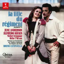 Donizetti: La fille du régiment (Live) by Bruno Campanella, Paris Opera Orchestra, June Anderson & Alfredo Kraus album reviews, ratings, credits