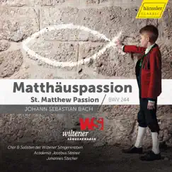 St. Matthew Passion, BWV 244, Pt. 1: No. 27, So ist mein Jesus nun gefangen Song Lyrics
