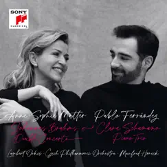 Brahms: Double Concerto & C. Schumann: Piano Trio by Anne-Sophie Mutter & Pablo Ferrández album reviews, ratings, credits