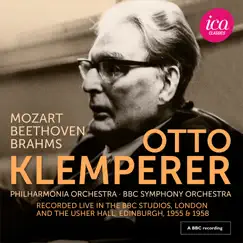 Mozart, Beethoven & Brahms (Live) by Otto Klemperer album reviews, ratings, credits