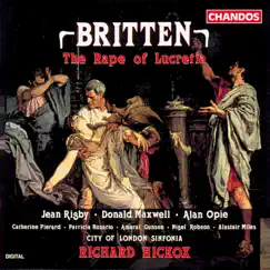 The Rape of Lucretia, Op. 37, Act II Scene 1: She sleeps as a rose upon the night (Female Chorus, Male Chorus) Song Lyrics