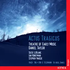 Bach, J.S. / Telemann: Actus Tragicus - Sacred Cantatas by Theater of Early Music, Suzie LeBlanc, Daniel Taylor, Ian Honeyman & Stephen Varcoe album reviews, ratings, credits