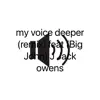 My Voice Deeper (feat. Big John) [Remix] - Single album lyrics, reviews, download