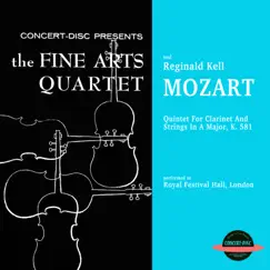 Quintet For Clarinet And Strings In A Major, K. 581 by Fine Arts Quartet & Reginald Kell album reviews, ratings, credits
