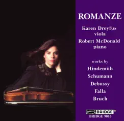 Hindemith: Viola Sonata - Schumann: Marchenbilder by Karen Dreyfus & Robert McDonald album reviews, ratings, credits