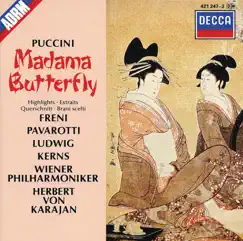 Puccini: Madama Butterfly - Highlights by Herbert von Karajan, Luciano Pavarotti, Mirella Freni & Vienna Philharmonic album reviews, ratings, credits