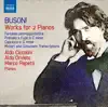 Busoni: Works for 2 Pianos album lyrics, reviews, download