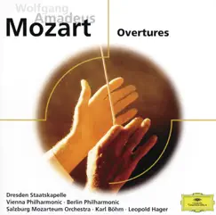 Mozart: Overtures by Mozarteum Orchestra Salzburg, Leopold Hager, Berliner Philharmoniker, Wiener Philharmoniker, Prague National Orchestra, Staatskapelle Dresden, Orchester der Deutschen Oper Berlin & Karl Böhm album reviews, ratings, credits