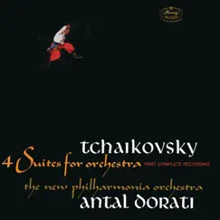 Tchaikovsky: 4 Suites For Orchestra by Philharmonia Orchestra & Antal Doráti album reviews, ratings, credits