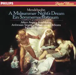 A Midsummer Night's Dream, Op. 61 Incidental Music: Song With Chorus: 