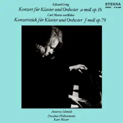 Grieg: Klavierkonzert / Weber: Konzertstück by Annerose Schmidt, Dresdner Philharmonie & Kurt Masur album reviews, ratings, credits
