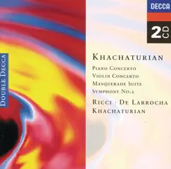 Khachaturian: Piano Concerto, Violin Concerto, Masquerade Suite, Symphony No. 2 by Anatole Fistoulari, Rafael Frühbeck de Burgos & Stanley Black album reviews, ratings, credits