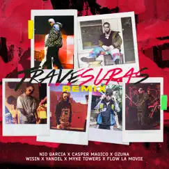 Travesuras (Remix) [feat. Wisin & Yandel, Myke Towers & Flow La Movie] - Single by Nio García, Casper Mágico & Ozuna album reviews, ratings, credits