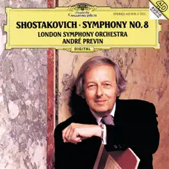 Shostakovich: Symphony No. 8 in C Minor, Op. 65 by London Symphony Orchestra & André Previn album reviews, ratings, credits