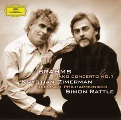 Brahms: Piano Concerto No. 1 by Berlin Philharmonic, Krystian Zimerman & Sir Simon Rattle album reviews, ratings, credits
