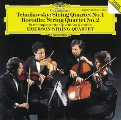 Tchaikovsky: String Quartet No. 1 - Borodin: String Quartet No. 2 by Emerson String Quartet album reviews, ratings, credits