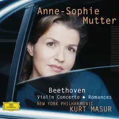 Beethoven: Violin Concerto & Romances (Live) by Anne-Sophie Mutter, New York Philharmonic & Kurt Masur album reviews, ratings, credits