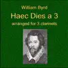 Haec Dies a 3 arranged for 3 clarinets song lyrics