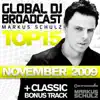Global DJ Broadcast: Markus Schulz Top 15 (November 2009) [Bonus Track Version] album lyrics, reviews, download