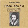 Haec Dies a 3 arranged for wind trio (flute oboe and bassoon) song lyrics