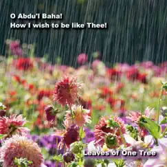 O Abdu'l Baha! How I Wish to Be Like Thee! Song Lyrics