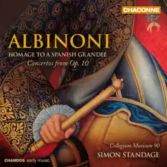 Albinoni: Selection from Concerti a cinque, Op. 10 by Simon Standage & Collegium Musicum 90 album reviews, ratings, credits