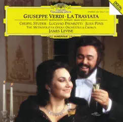 Verdi: La Traviata (Highlights) by Cheryl Studer, James Levine, Juan Pons, Luciano Pavarotti & The Metropolitan Opera Orchestra album reviews, ratings, credits