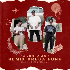 Falso Amor (Remix Brega Funk) - Single by UM44K, Ferrugem & JS o Mão de Ouro album reviews, ratings, credits