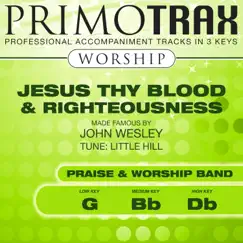 Jesus Thy Blood & Righteousness (Low Key - G) [Performance Backing Track] Song Lyrics