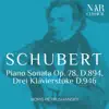 Franz Schubert: Piano Sonata Op. 78, D.894, Drei Klavierstüke D.946 album lyrics, reviews, download