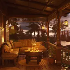 Cozy Cabin Porch Ambience with Soft Rain and Thunder Sounds for Relaxation Song Lyrics