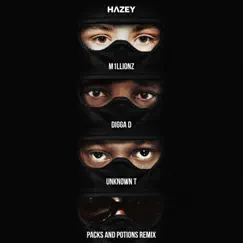 Packs and Potions (feat. M1llionz, Digga D & Unknown T) [Remix] Song Lyrics