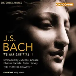 Bach: Early Cantatas, Vol. 3 by Dame Emma Kirkby, Michael Chance, Charles Daniels, Peter Harvey & Purcell Quartet album reviews, ratings, credits