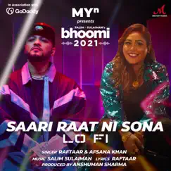 Saari Raat Ni Sona - Lofi - Single by Salim-Sulaiman, Afsana Khan & Raftaar album reviews, ratings, credits