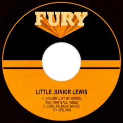 (You're Just My Speed) and That's All I Need / Come on Back Where You Belong - Single by Little Junior Lewis album reviews, ratings, credits