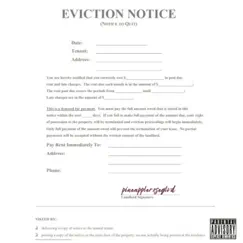 Eviction Notice - Single by PineappleRxseGlvd album reviews, ratings, credits