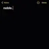 Noble. - Single album lyrics, reviews, download