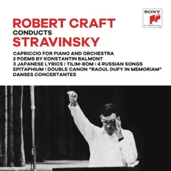 Stravinsky: Capriccio & Songs & Epitaphium & Danses Concertantes by Robert Craft, Philippe Entremont, Columbia Symphony Orchestra, Evelyn Lear, Laurindo Almeida, Dorothy Remsen, Louise DiTullio, Columbia Chamber Ensemble, Adrienne Albert, Arthur Gleghorn & Kalman Bloch album reviews, ratings, credits
