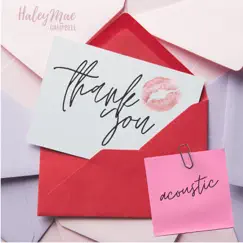 Thank You Card (Acoustic) Song Lyrics